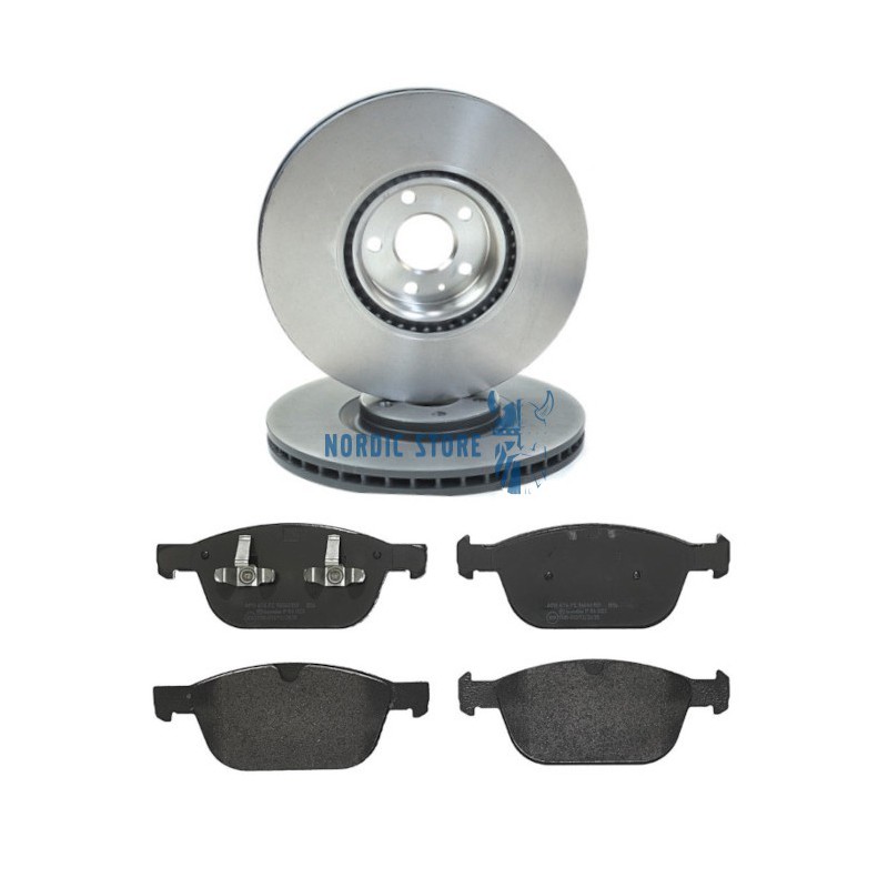 Volvo alkatrészek, Volvo XC60 Brembo első 328 mm fék csomag.