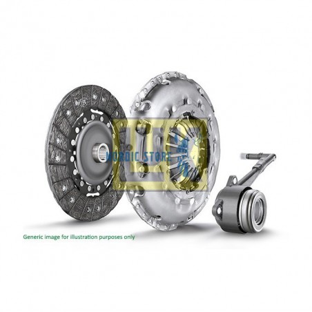 Volvo alkatrészek, LUK 624326434 kuplung szett, Volvo V50, S40, S60, V60, V70, S80 modellekhez.