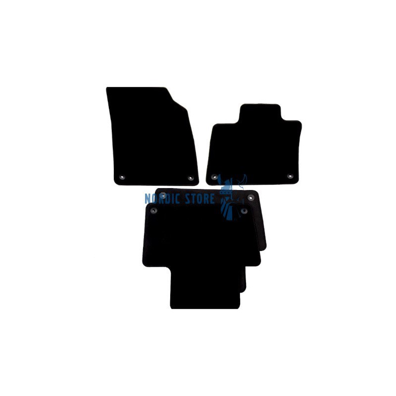 Volvo gyári kiegészítők, Volvo XC90 II. 32262186 fekete szövetszőnyeg