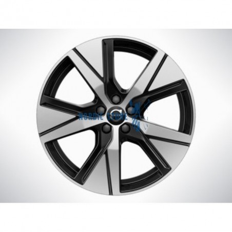 Volvo gyári alkatrészek, Volvo 32243375 19" 5-Spoke Black Diamond Cut alufelni
