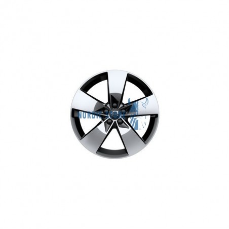 Volvo gyári alkatrészek, Volvo 31445813 19" 5-Spoke Black Diamond Cut alufelni.