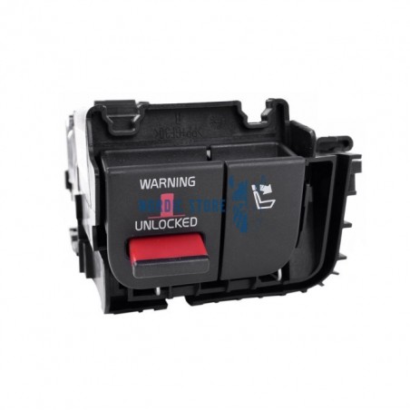 Volvo gyári alkatrészek, Volvo 39852161 jobb oldali hátsó ülés nyitó gomb.