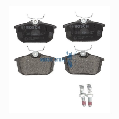 Volvo alkatrészek,Bosch 0986424427 hátsó fékbetét Volvo S40, V40