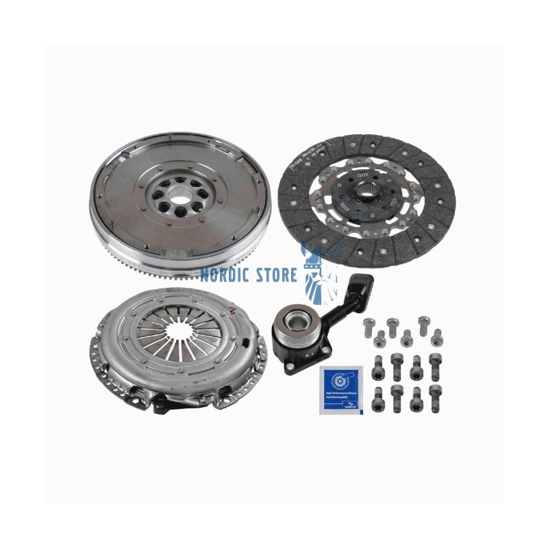 Volvo alkatrészek, Sachs 2290601020 kuplung készlet lendkerékkel.