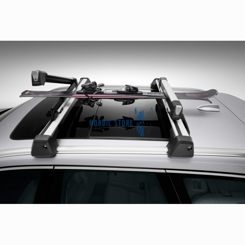 Volvo kiegészítők,Volvo 31650225 síléctartó 4 pár síléc/2 snowboard