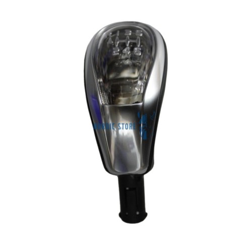 Volvo alkatrészek, Volvo 31256965 V40 kézi váltós bőr világítós váltógomb.