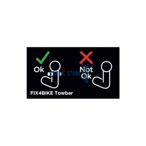 Volvo 32296439 kerékpárszállító 2 kerékpárhoz FIX4BIKE vonóhoroghoz