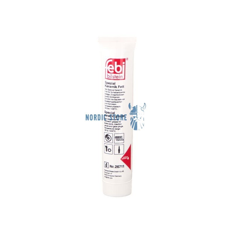 Volvo alkatrészek, Febi 26711 fékcsikorgásgátló paszta 100ml