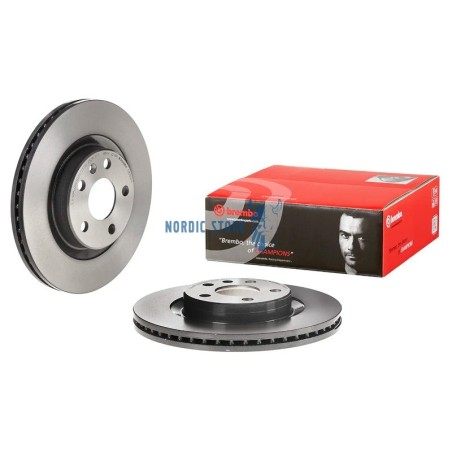 Volvo alkatrészek,Brembo 09.D892.11 296 mm első féktárcsa XC40/EX40