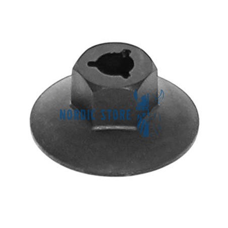 Volvo gyári alkatrészek, Volvo 980740 műanyag anya