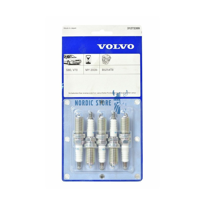 Volvo gyári alkatrészek, Volvo 31272399 gyújtógyertya készlet