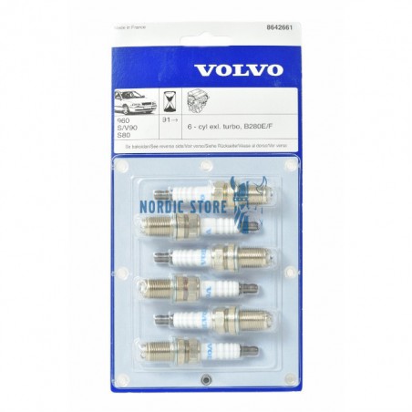 Volvo gyári alkatrész, Volvo 8642661 gyújtógyertya készlet