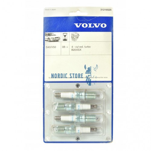 Volvo gyári alkatrész, Volvo 31216525 gyújtógyertya készlet