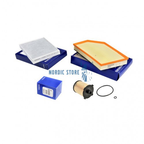 Volvo gyári alkatrészek, Volvo XC70 T4, D5 olajcsere csomag