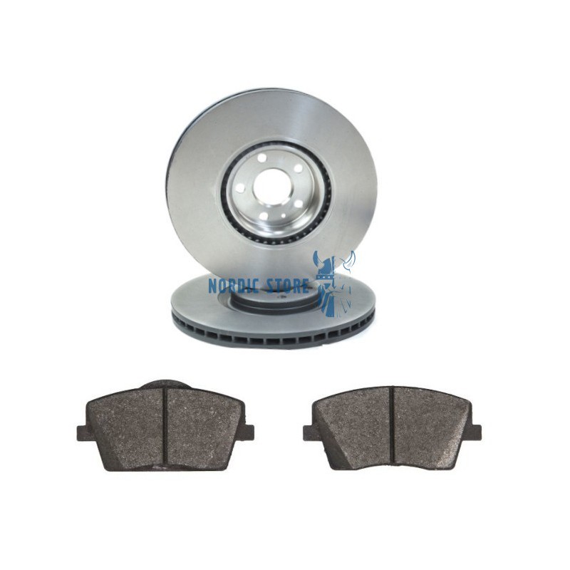 Volvo alkatrészek, Brembo 322 mm első féktárcsa szett Volvo XC40 modellekhez.