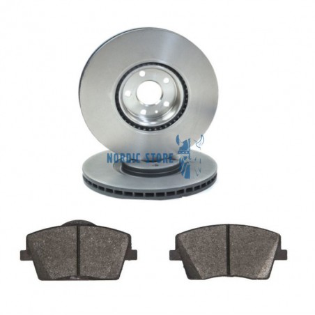 Volvo alkatrészek, Brembo 322 mm első féktárcsa szett Volvo XC40 modellekhez.