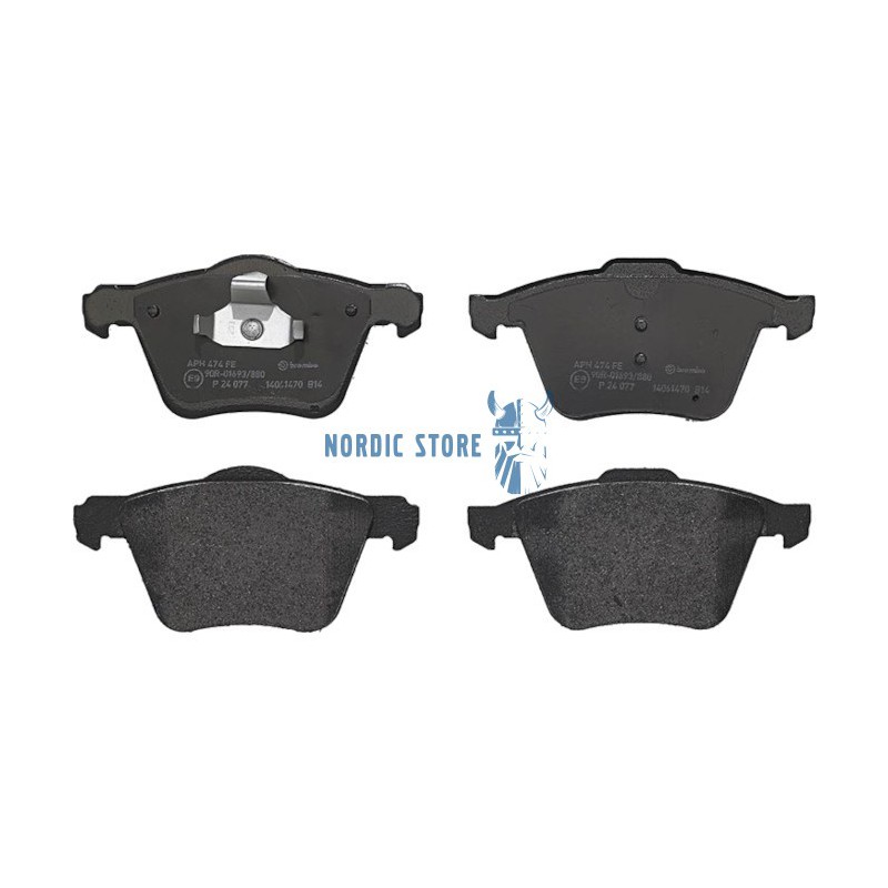 Volvo alkatrészek, Brembo P24077 első fékbetét garnitúra