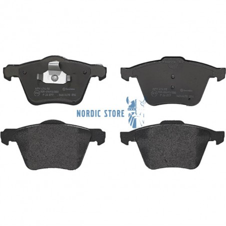 Volvo alkatrészek, Brembo P24077 első fékbetét garnitúra