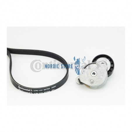 Volvo alkatrészek, Contitech 5PK1121EXTRA K1 hosszbordás szíj készlet.